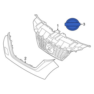 Nissan OE - Front Grille Emblem