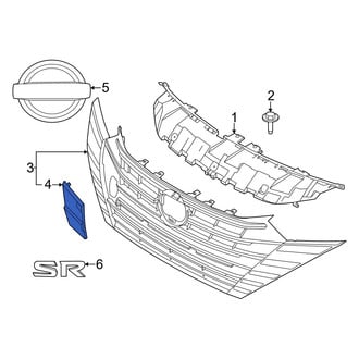Nissan OE - Front Grille Cap
