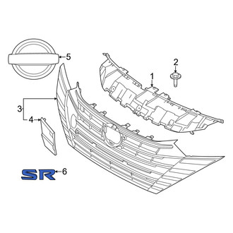 Nissan OE - Front Grille Emblem