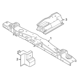 Nissan OE - Radiator Support - Splash Shields