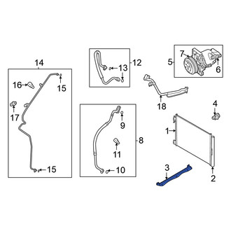 Nissan OE - A/C Condenser Seal