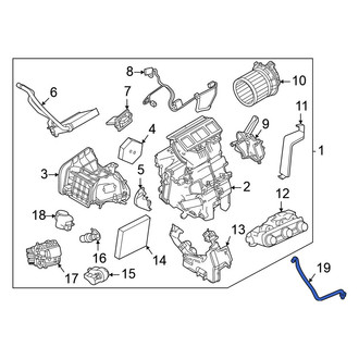 Nissan OE - A/C Evaporator Drain