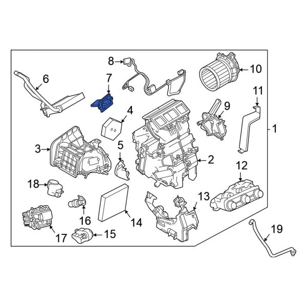 HVAC Blower Motor Resistor