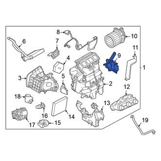 Nissan OE - Upper Cabin Air Intake Duct