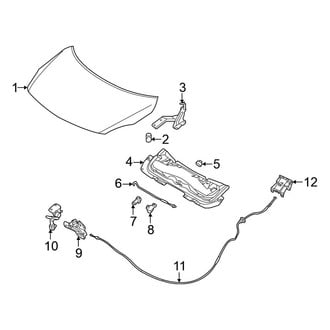 Nissan OE - Hood & Components