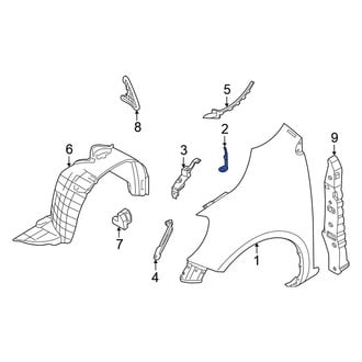 Nissan OE - Right Upper Fender Bracket