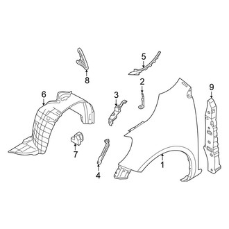 Nissan OE - Fender & Components
