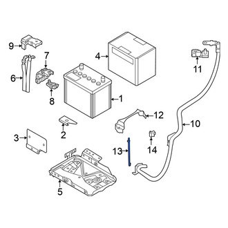 Nissan OE - Battery Hold Down Stud