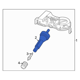 Nissan OE - Tire Pressure Monitoring System (TPMS) Sensor