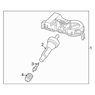 Nissan OE - Electrical - Tire Pressure Monitor Components (S / SR / SV)