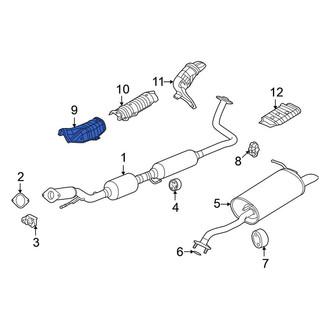 Nissan OE - Front Floor Pan Heat Shield