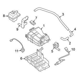 Nissan OE - Emission System - Emission Components