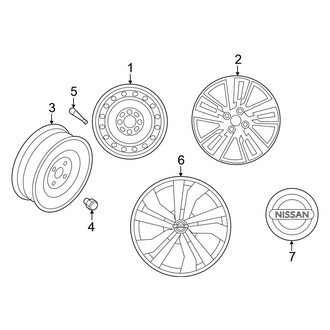 Nissan OE - Wheels