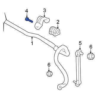 Nissan OE - Suspension Stabilizer Bar Bracket Bolt