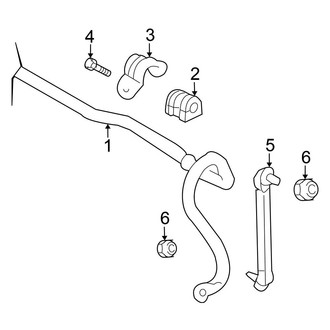 Nissan OE - Front Suspension - Stabilizer Bar & Components