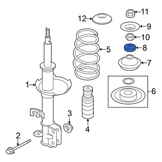 Nissan OE - Front Suspension Strut Bearing