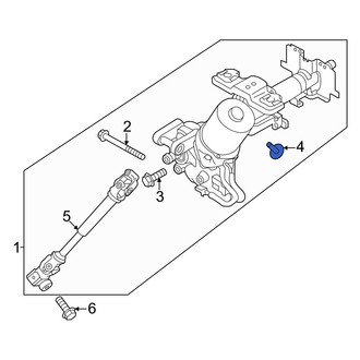 Nissan OE - Upper Steering Shaft Bolt
