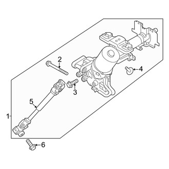 Nissan OE - Steering Column Assembly