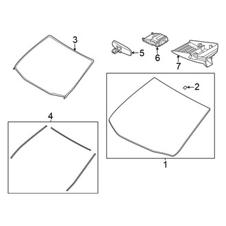 Nissan OE - Windshield - Glass