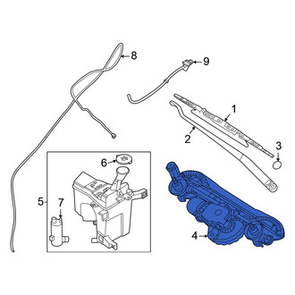 Nissan OE - Wiper Motor