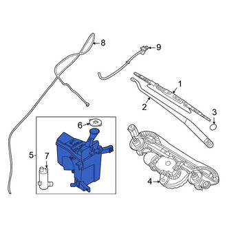 Nissan OE - Washer Fluid Reservoir