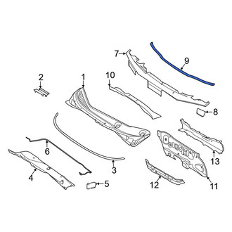 Nissan OE - Cowl Grille Panel Insulator