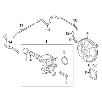 Nissan OE - Cowl - Components on Dash Panel