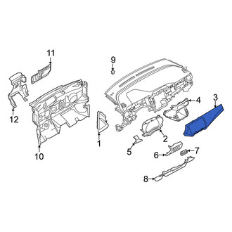 Nissan OE - Right Instrument Panel Pad