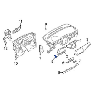 Nissan OE - Left Instrument Panel Pad