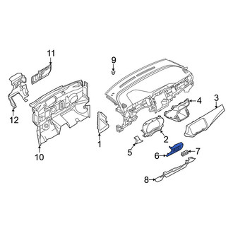 Nissan OE - Left Instrument Panel Cover Cap
