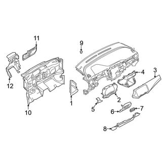 Nissan OE - Instrument Panel Components