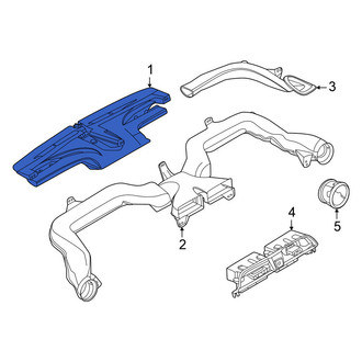 Nissan OE - Front Windshield Defroster Nozzle