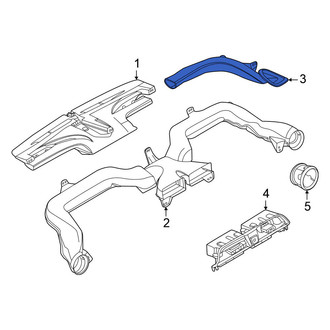 Nissan OE - Left Instrument Panel Air Duct
