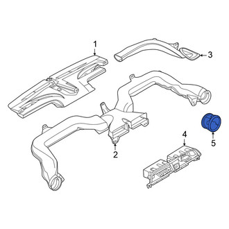 Nissan OE - Left Dashboard Air Vent