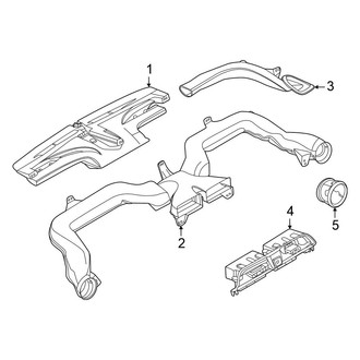 Nissan OE - Instrument Panel - Ducts