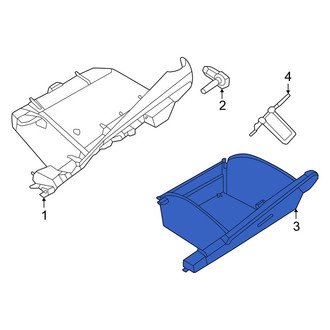 Nissan OE - Front Glove Box Door