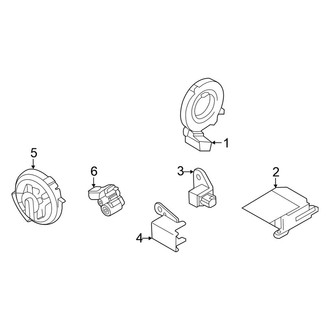 Nissan OE - Restraint Systems - Air Bag Components (Modules and Sensors)