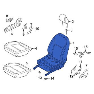 Nissan OE - Front Left Seat