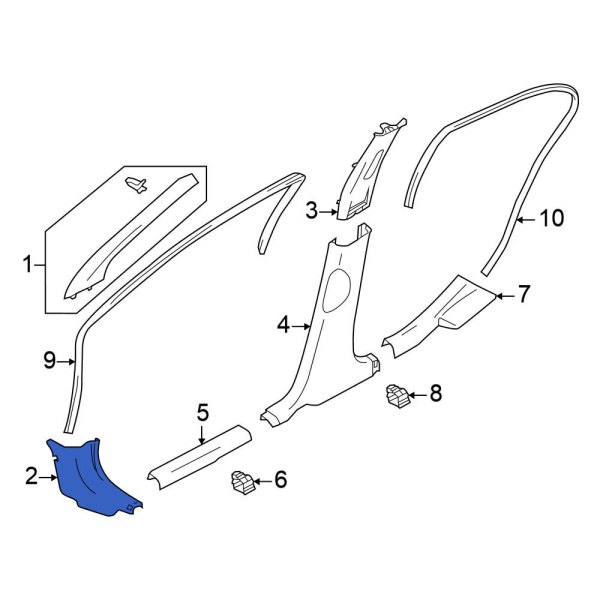 Kick Panel Trim