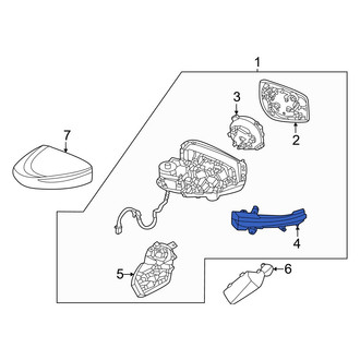 Nissan OE - Front Left Turn Signal Light Assembly