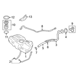 Nissan OE - Fuel System Components
