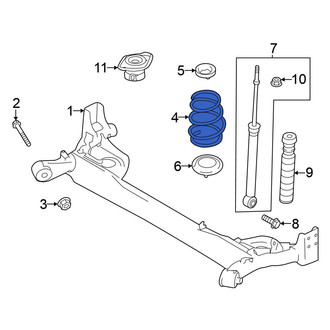 Nissan OE - Rear Coil Spring