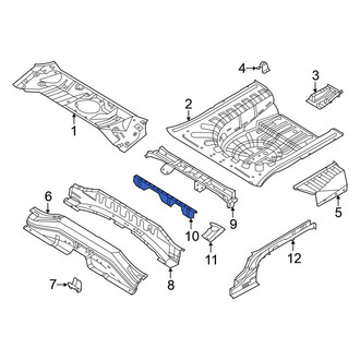 Nissan OE - Rear Center Floor Pan Crossmember