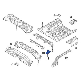 Nissan OE - Rear Left Floor Pan Reinforcement