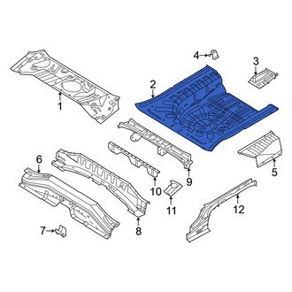 Nissan OE - Rear Floor Pan
