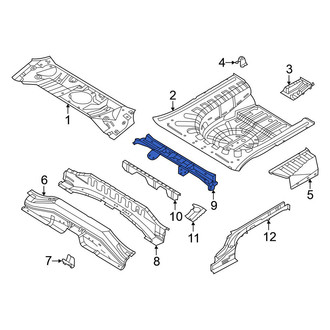 Nissan OE - Rear Upper Floor Pan Crossmember