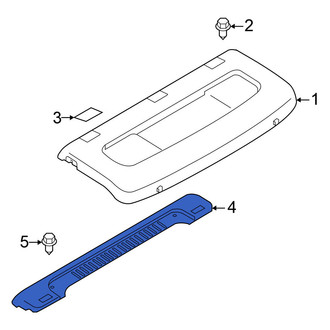Nissan OE - Rear Trunk Trim Panel