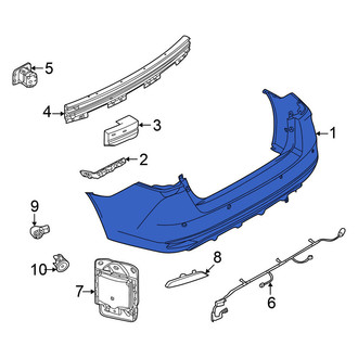 Nissan OE - Rear Bumper Cover