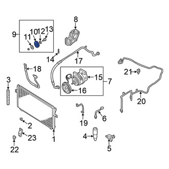 Nissan OE - Accessory Drive Belt Idler Pulley