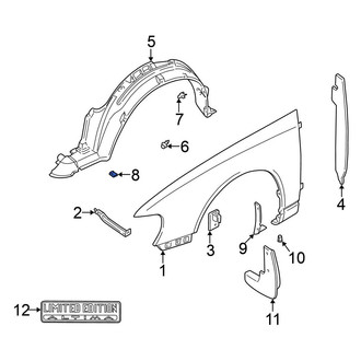 Nissan OE - Fender Liner Retainer